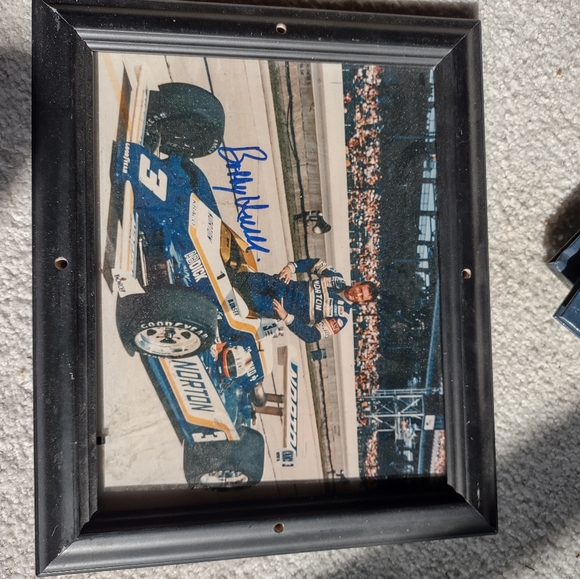 Vintage Bobby Unser 1981 Indianapolis 500 1st place autographed photo - Picture 2 of 4